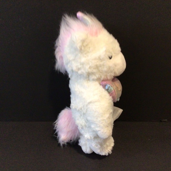 Little Miracles white unicorn plush 13” - Picture 5 of 10